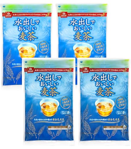 Amazon | はくばく 水出しでおいしい麦茶 18パック×12個 | はくばく